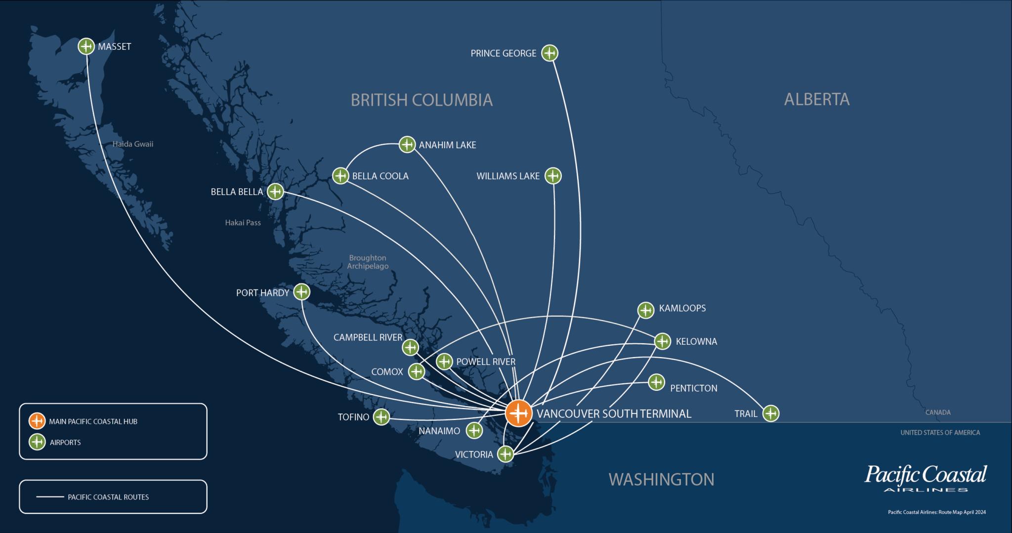 Partnering with Pacific Coastal Airlines providing access to Indigenous communities